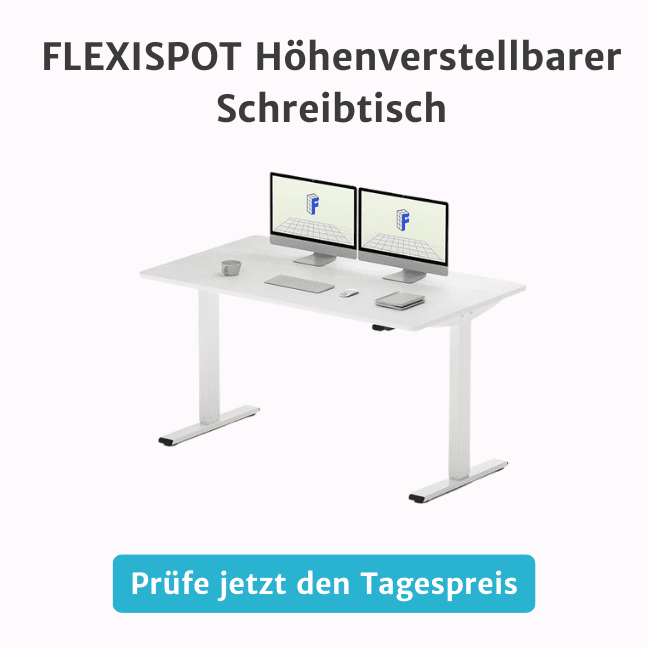 Banner FLEXISPOT Höhenverstellbarer Schreibtisch