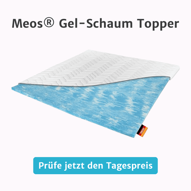 Banner Meos Gelschaum Topper