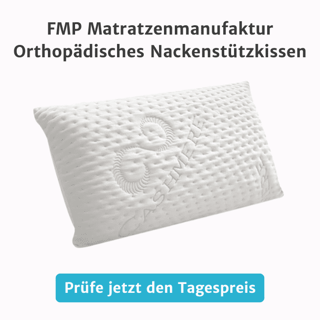 Banner FMP Matratzenmanufaktur Orthopädisches Nackenstützkissen