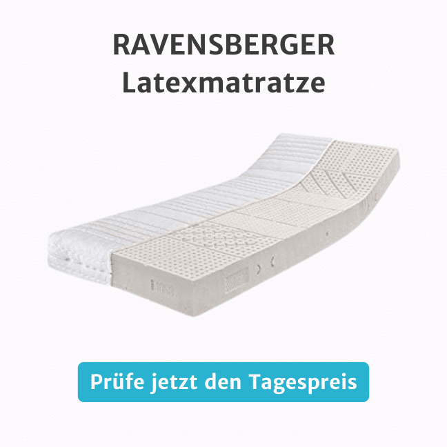 Banner RAVENSBERGER Latexmatratze
