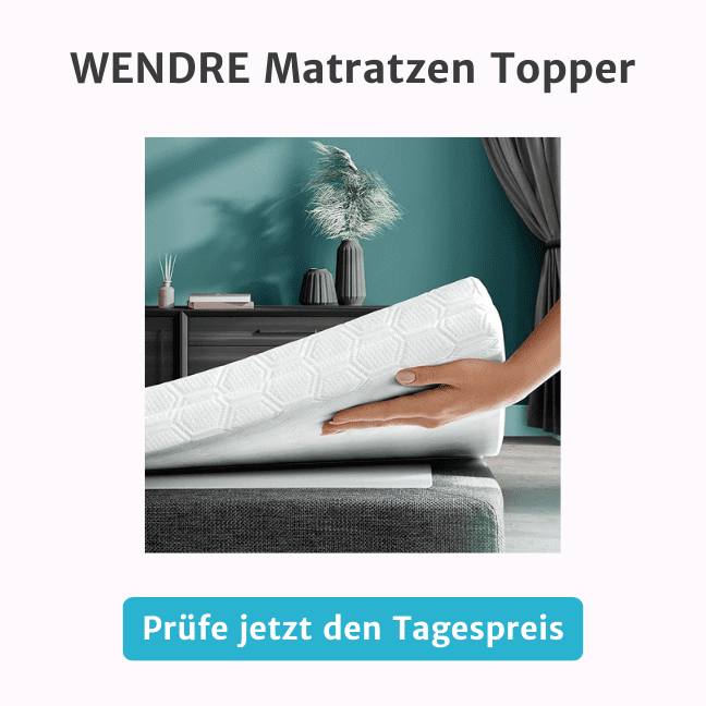 Banner WENDRE Matratzen Topper