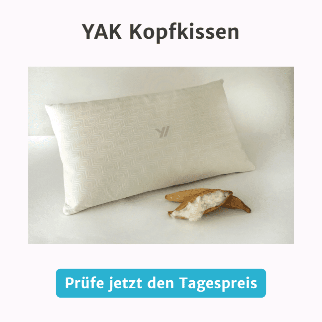 Banner YAK Kopfkissen