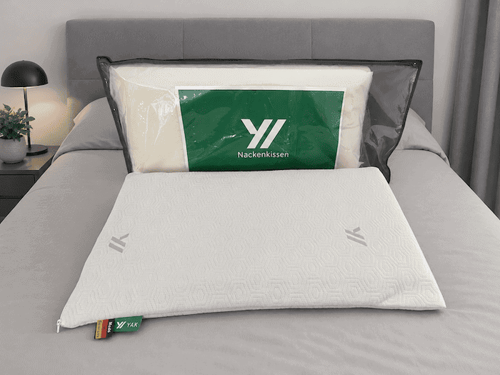 Yak Nackenkissen Test - erster Eindruck
